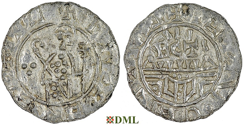 Денарий, Германия, Нижняя Лотарингия, Wilhelm de Ponte (1054-1076), м.д. Utrecht, Ilisch 2000, 10.8