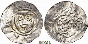 Денарий, Германия, Нижняя Лотарингия, Anonymous bishop, Umkreis von Emden, Dbg 1311