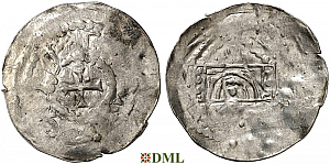 Денарий, Германия, Швабия, Anonymous bishop, м.д. Basel, Dbg. 2157