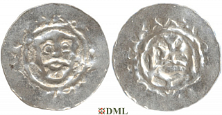 Денарий, Германия, Нижняя Лотарингия, Anonymous bishop, Umkreis von Emden, Dbg 1311