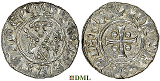 Денарий, Германия, Нижняя Лотарингия, Egbert I (1038–1068), м.д. Stavoren