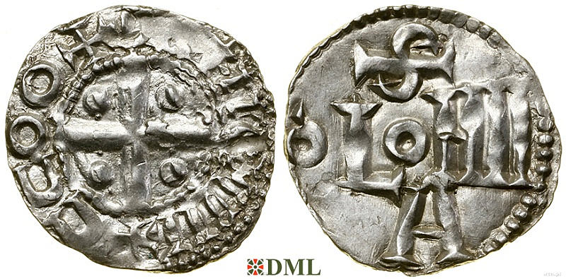 Денарий, Германия, Саксония, Anonymous bishop, м.д. Soest, Dbg. 342