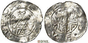 Денарий, Германия, Нижняя Лотарингия, B. Wilhelm (1054-1076), м.д. Utrecht (Imitation) 