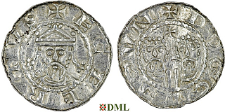 Денарий, Германия, Нижняя Лотарингия, Egbert II (1068-1090), м.д. Dokkum, Ilisch 2000, 22.5