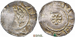 Денарий, Германия, Саксония, Heinrich II (1002-1024), м.д. Dortmund, Dbg. 752