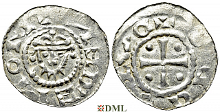 Денарий, Германия, Нижняя Лотарингия, Hermann (1059-1074), м.д. Jever, Dbg 596