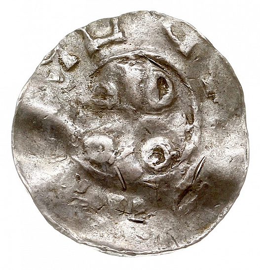 Денарий, Германия, Саксония, Нижняя Саксония, Otto III (983-1002), type OAP