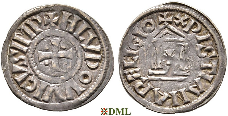 Денье, Каролинги, Louis le Pieux (814-840), Unknown mints, Depeyrot 1179