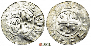 Денарий, Германия, Нижняя Лотарингия, B. Bernold (1040-1054), м.д. Groningen, Ilisch 2000 18.3