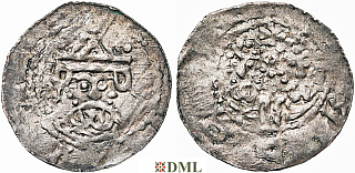 Денарий, Германия, Нижняя Лотарингия, Egbert II (1068-1090), м.д. Friesland (unknown mints), Ilisch 2000, -