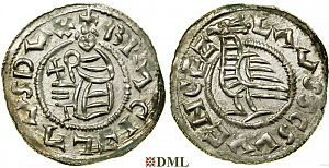 Денарий, Чехия, Богемия, Břetislav I (1034-1055), Šmerda 1996, 148a