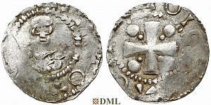 Денарий, Германия, Франкония, EB. Willigis (975-1011), м.д. Mainz, Dbg. 802