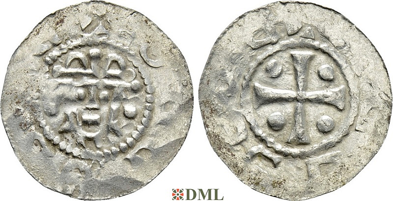 Денарий, Германия, Нижняя Лотарингия, Hermann (1059-1074), м.д. Jever, Dbg. 595