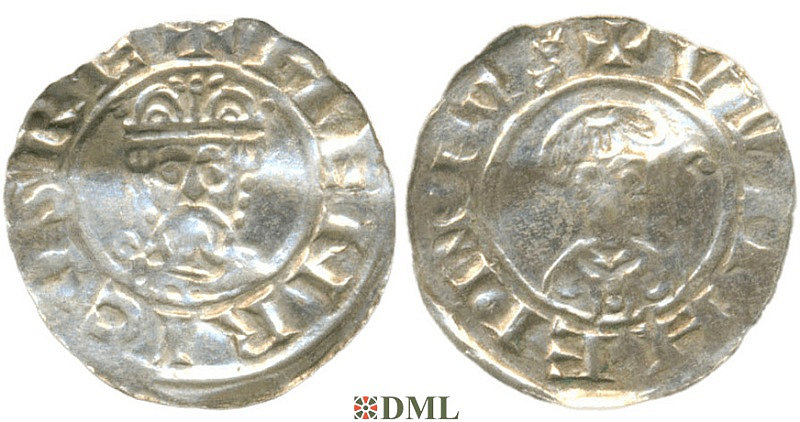 Денарий, Германия, Нижняя Лотарингия, B. Wilhelm (1054-1076), м.д. Groningen, Ilisch 2000 18.6