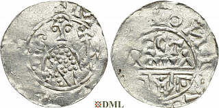 Денарий, Германия, Нижняя Лотарингия, B. Wilhelm (1054-1076), м.д. Utrecht, Ilisch 2000, 10.10