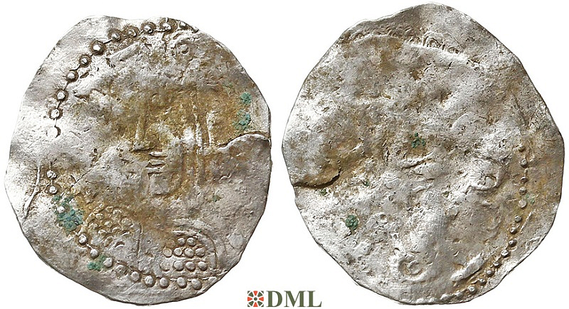 Денарий, Дания, Hardeknut (1035-1042), м.д. Lund?