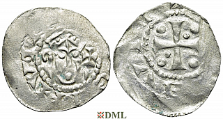 Денарий, Германия, Нижняя Лотарингия, Anonymous bishop, м.д. Zaltbommel, Ilisch 2000, 4.14