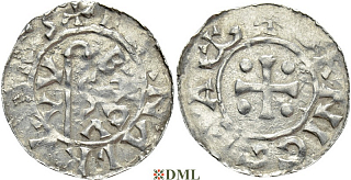 Денарий, Германия, Нижняя Лотарингия, B. Bernold (1040-1054), м.д. Groningen, Ilisch 2000 18.3