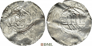 Денарий, Германия, Франкония, Kg. Heinrich III (1039-1046), м.д. Speyer, Dbg. 830