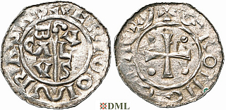 Денарий, Германия, Нижняя Лотарингия, B. Bernold (1040-1054), м.д. Groningen, Ilisch 2000 18.3