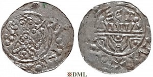 Денарий, Германия, Нижняя Лотарингия, Wilhelm (B.) (1054-1076), м.д. Utrecht