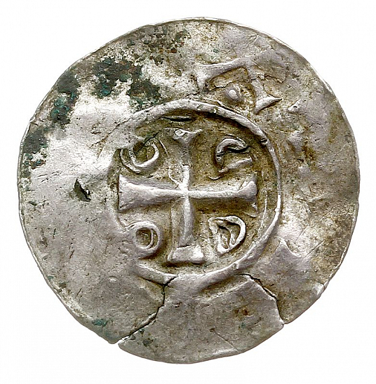 Денарий, Германия, Саксония, Нижняя Саксония, Otto III (983-1002), type OAP