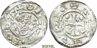 Денарий, Германия, Нижняя Лотарингия, Anonymous bishop, м.д. Zaltbommel, Ilisch 2000, 4.14