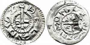Денарий, Венгрия, Bela I (1048-1060)