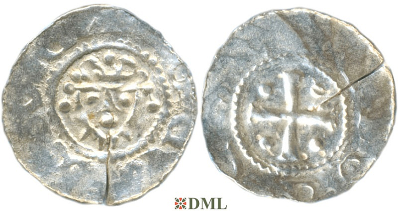 Денарий, Германия, Нижняя Лотарингия, Hermann (1059-1074), м.д. Jever, Dbg
