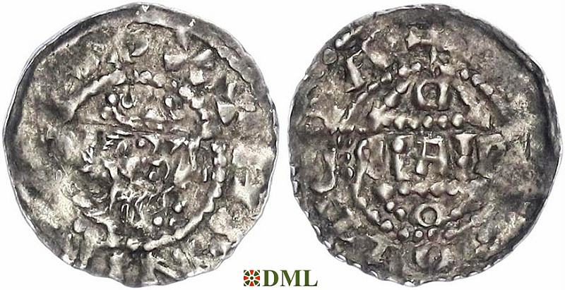 Обол, Германия, Франкония, Siegfried I (1060-1084), м.д. Mainz, Dbg. 809