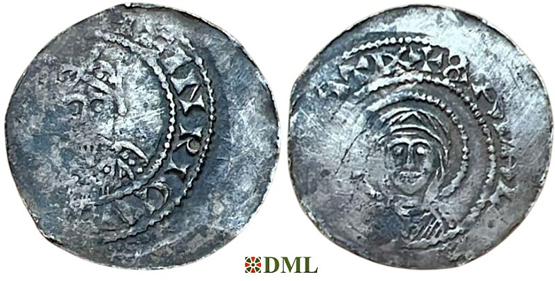 Денарий, Германия, Швабия, Heinrich III (1046-1056), м.д. Selz, Dbg 1202