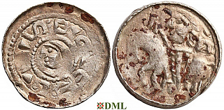 Денарий, Польша, Bolesław II (1058-1080)