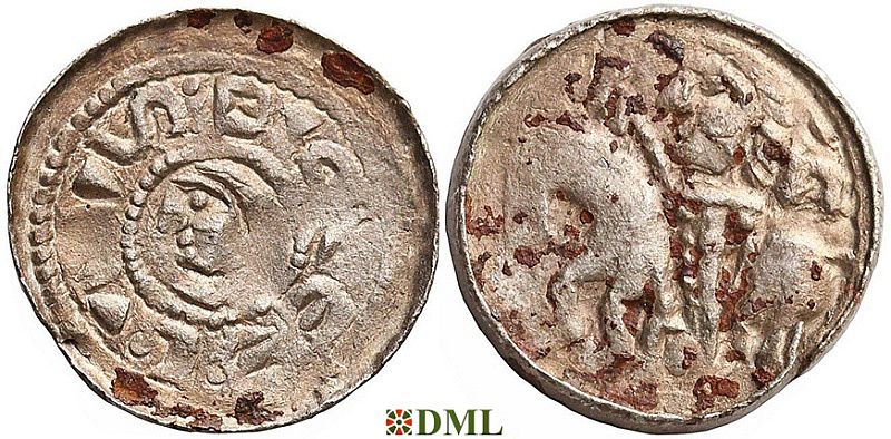 Денарий, Польша, Bolesław II (1058-1080)