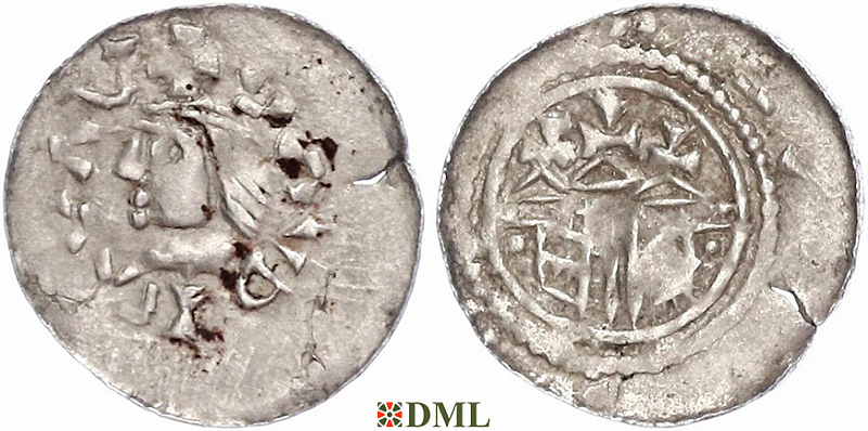 Денарий, Польша, Wladyslaw I (1081-1102)