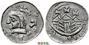 Денарий, Польша, Wladyslaw I (1081-1102)