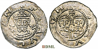 Денарий, Германия, Нижняя Лотарингия, Egbert II (1068-1090), м.д. Stavoren, Ilisch 2000, 22.3