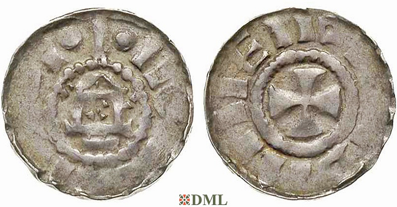 Денарий, Германия, Саксония, Anonymous bishop