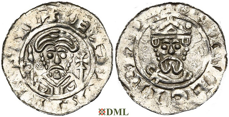 Денарий, Германия, Нижняя Лотарингия, Wilhelm (1054-1076), м.д. Groningen, Ilisch 2000, 18.15