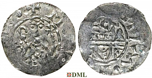 Денарий, Германия, Нижняя Лотарингия, Wilhelm de Ponte (1054-1076), м.д. Utrecht, Ilisch 2000, 10.?