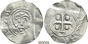 Денарий, Германия, Нижняя Лотарингия, Bernold (1046-1054), м.д. Deventer, Ilisch 2000, 1.13-1.15