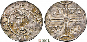 Денарий, Германия, Нижняя Лотарингия, Heinrich III (1039-1046), м.д. Duisburg, Dbg. 316