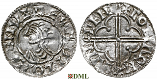 Денарий, Англия, Cnut (1016-1035), м.д. London, монетарий Couta, North 781