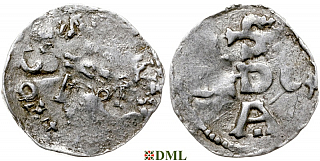 Денарий, Германия, Нижняя Лотарингия, Otto II (973-983) или Otto III (983-1002), м.д. Luttich, Ilisch 2014, 34.1-34.5