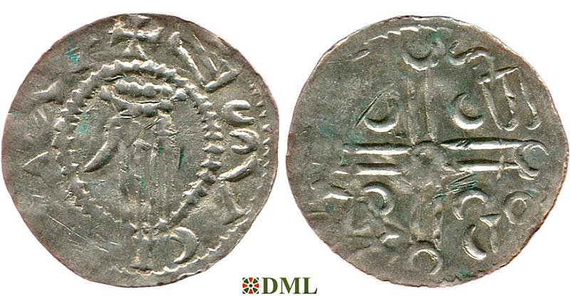 Денарий, Моравия, Břetislav I  (1019-1034), Šmerda 310b
