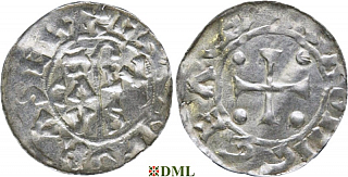 Денарий, Германия, Нижняя Лотарингия, Bernold (1040-1054), м.д. Groningen, Ilisch 2000 18.3