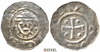 Денарий, Германия, Нижняя Лотарингия, Hermann (1059-1074), м.д. Jever, Dbg ?