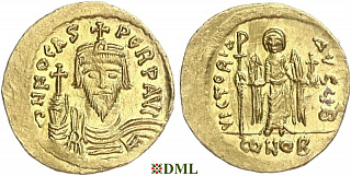 Солид, Византия, Focas (602-610), м.д. Constantinople