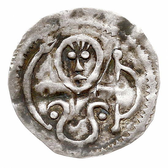 Денарий, Дания, Harald I (936-987), м.д. Hedeby, Hbg. 3