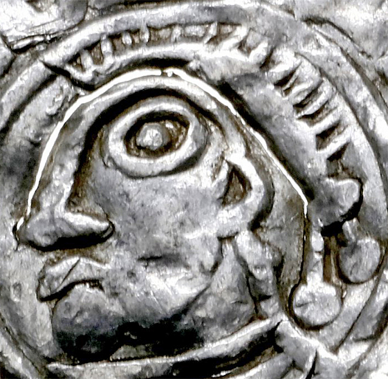 Денарий, Германия, Саксония, Bernhard I (973-1011), м.д. Luneburg, Dbg. 585