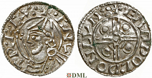 Денарий, Англия, Cnut (1016-1035), м.д. London, монетарий Eadwold, North 787